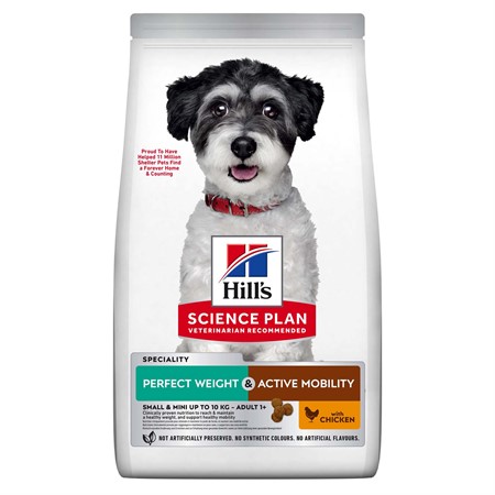 Hills Canine Adult Perf.Weight & Act.Mobility S&M Chicken 6kg